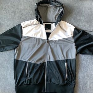 7 diamonds hooded jacket